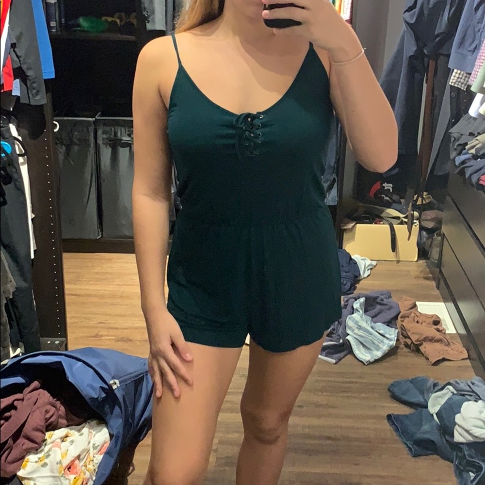 Green romper